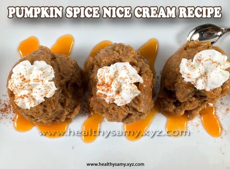 Pumpkin Spice Nice Cream Recipe