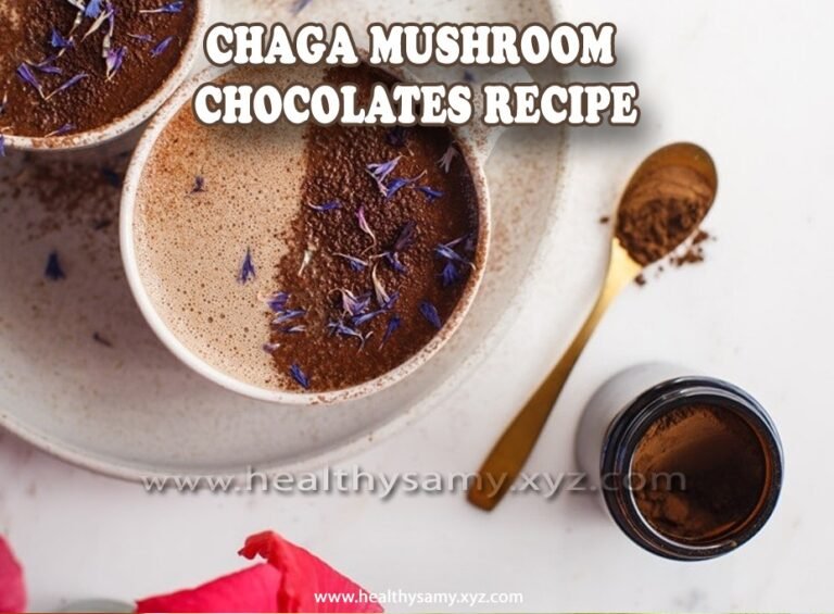 Chaga Mushroom Chocolates Recipe