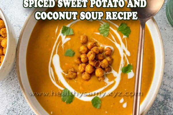 Spiced Sweet Potato and Coconut Soup Recipe