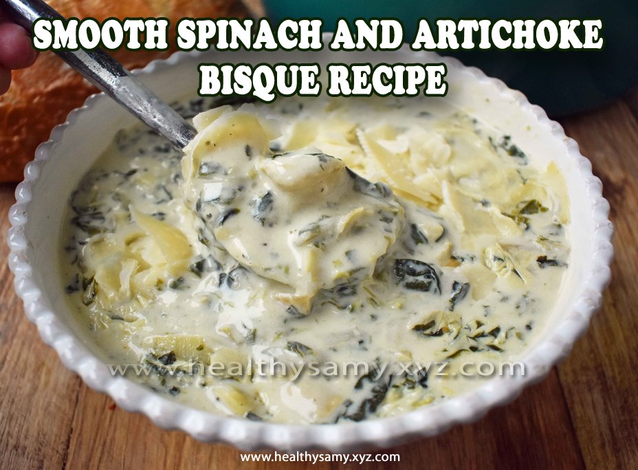 Smooth Spinach and Artichoke Bisque Recipe