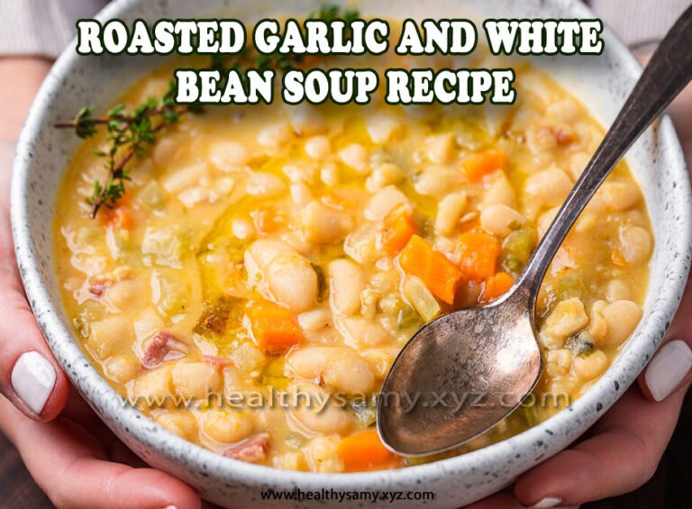 Roasted Garlic and White Bean Soup Recipe