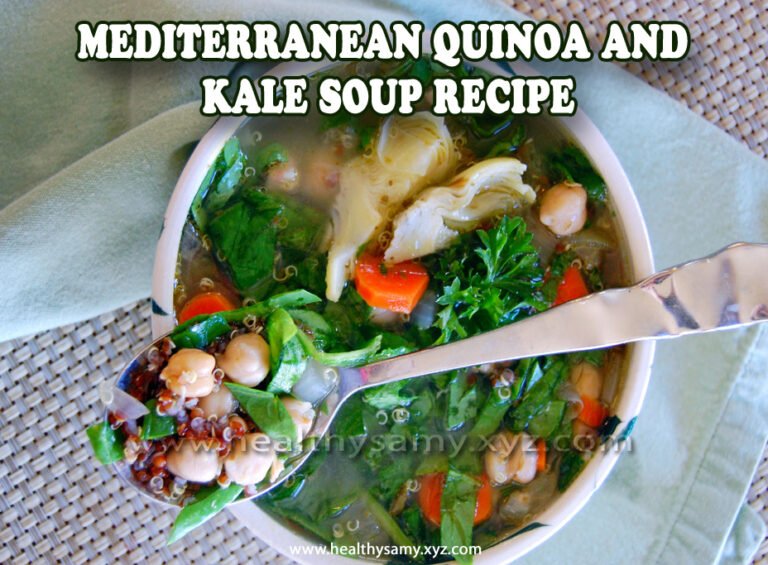 Mediterranean Quinoa and Kale Soup Recipe