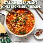 Italian Restaurant Minestrone Soup Recipe