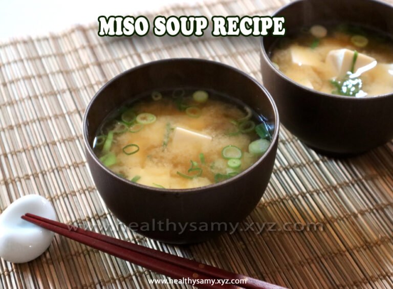 Miso Soup Recipe