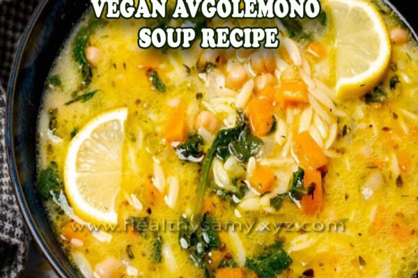 Vegan Avgolemono Soup Recipe