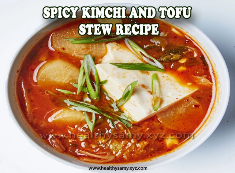 Spicy Kimchi and Tofu Stew Recipe