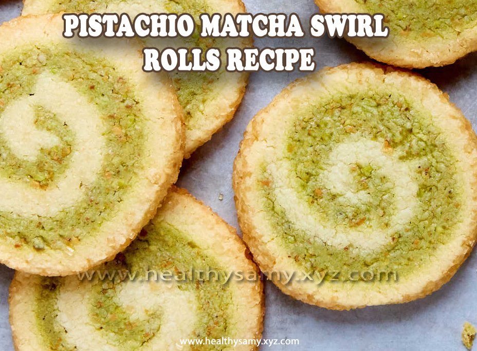 Pistachio Matcha Swirl Rolls Recipe