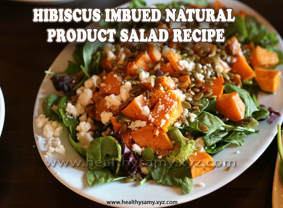 Hibiscus Imbued Natural product Salad recipe