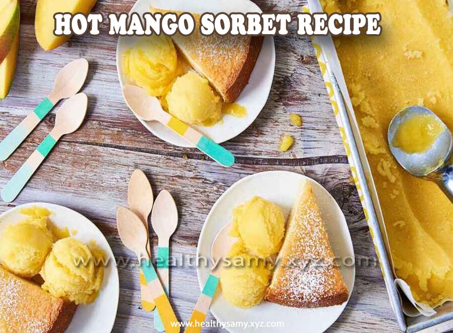 Hot Mango Sorbet recipe